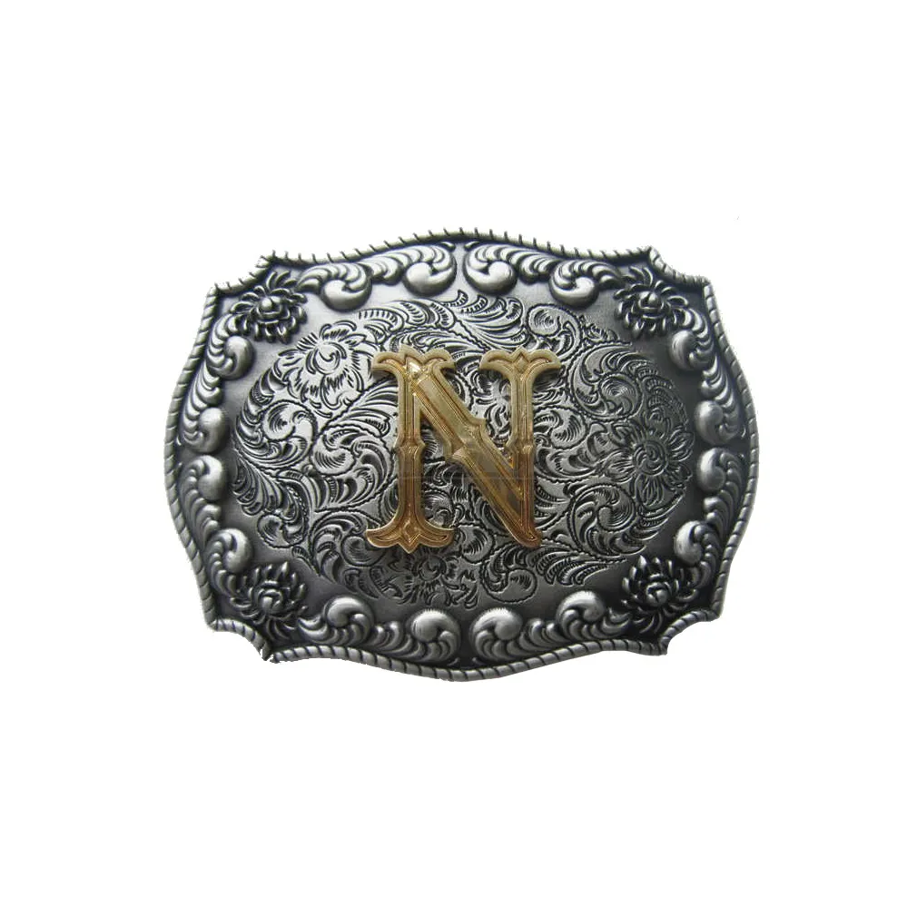 klamra do paska inicjał N