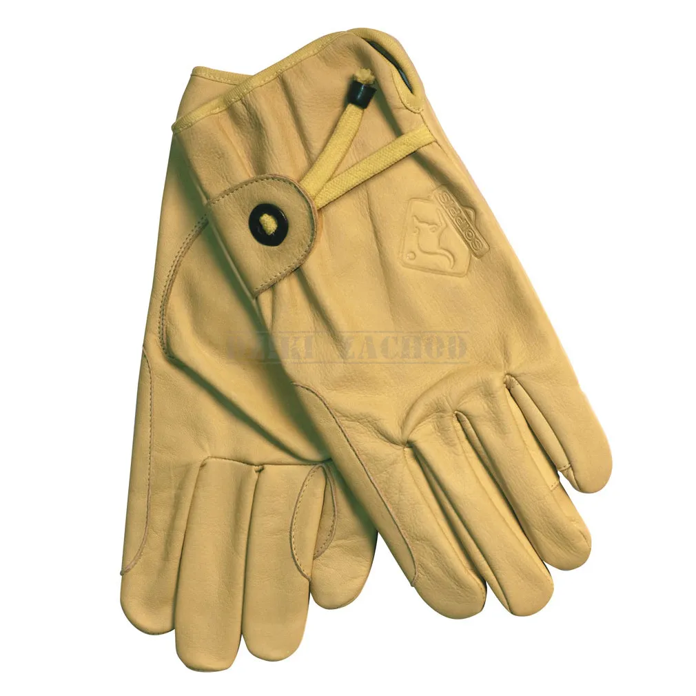 rękawiczki żółte