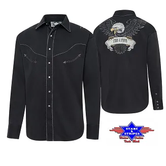 koszula kowbojska BLACK EAGLE - 2