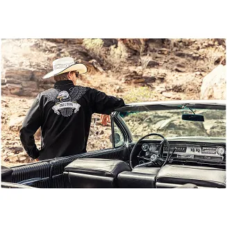 koszula kowbojska BLACK EAGLE - 4