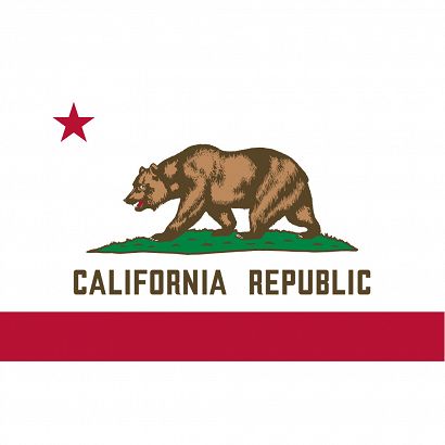 flaga Kalifornia