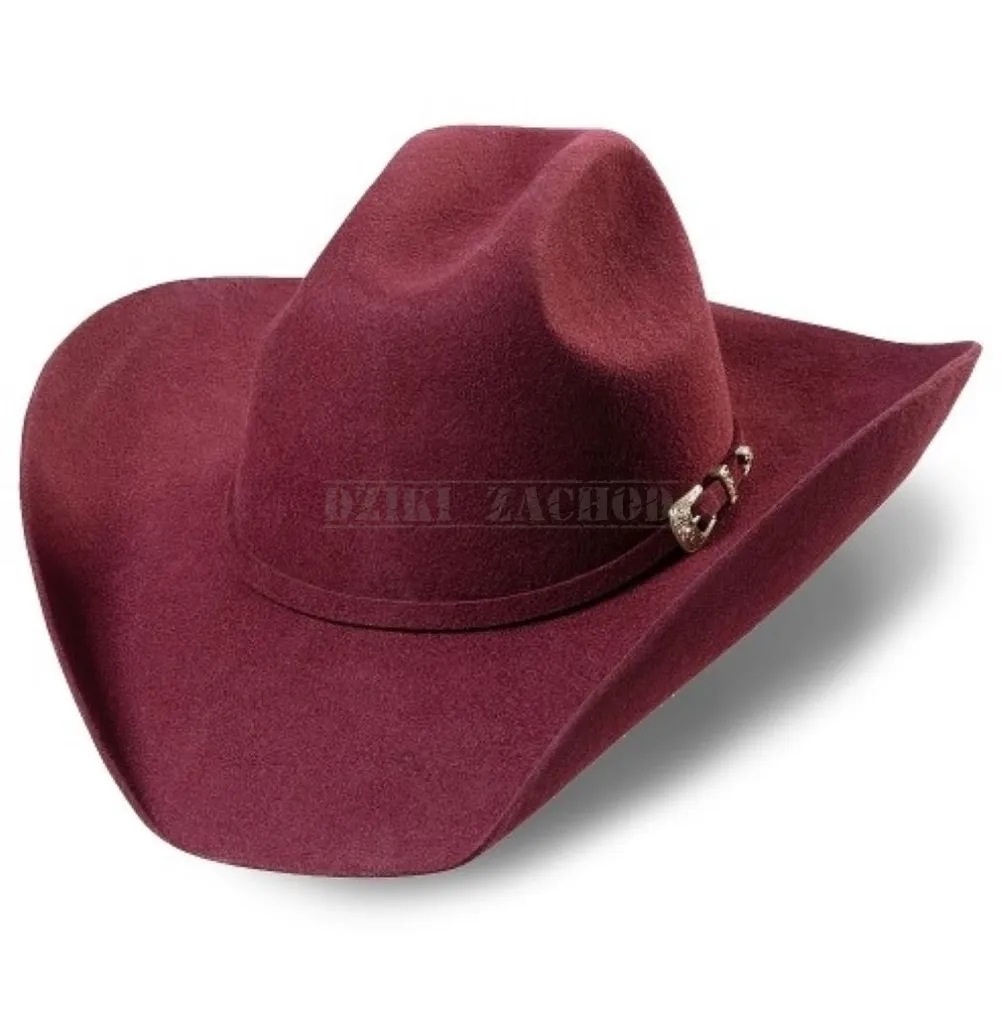 kapelusz WYOMING burgundy