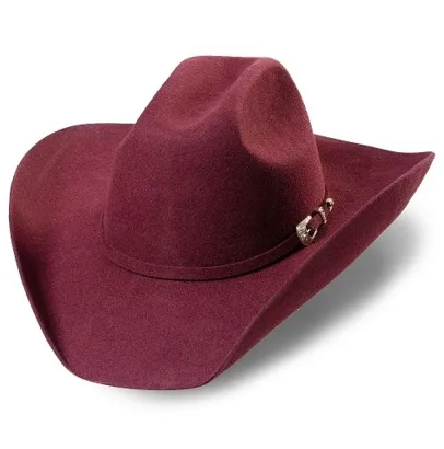 kapelusz WYOMING burgundy