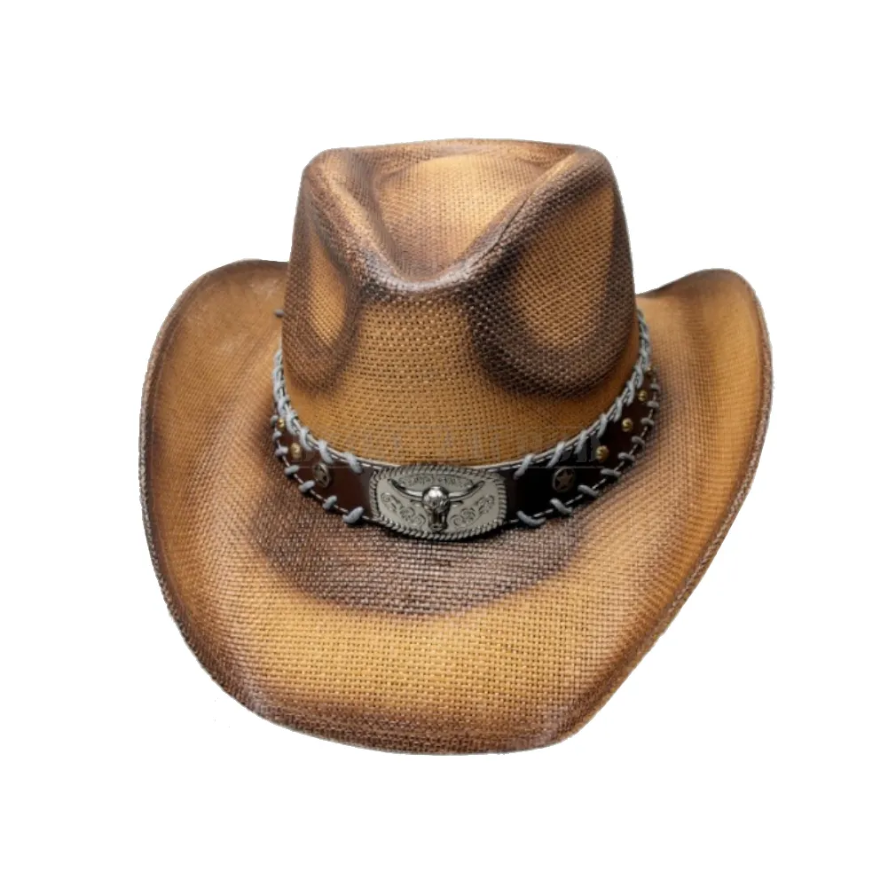 kapelusz słomkowy OTOK Z KLAMRĄ