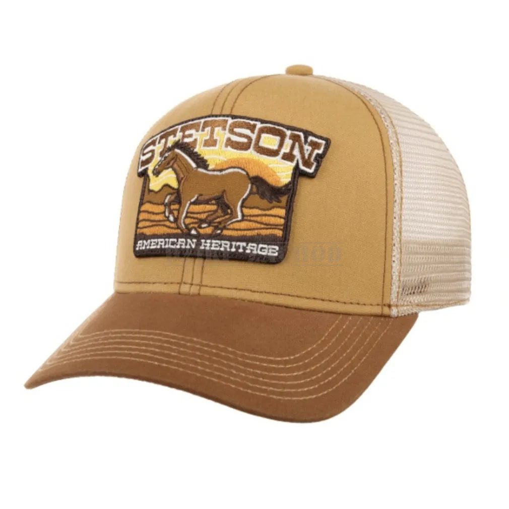 czapka z daszkiem STETSON baseball MUSTANG