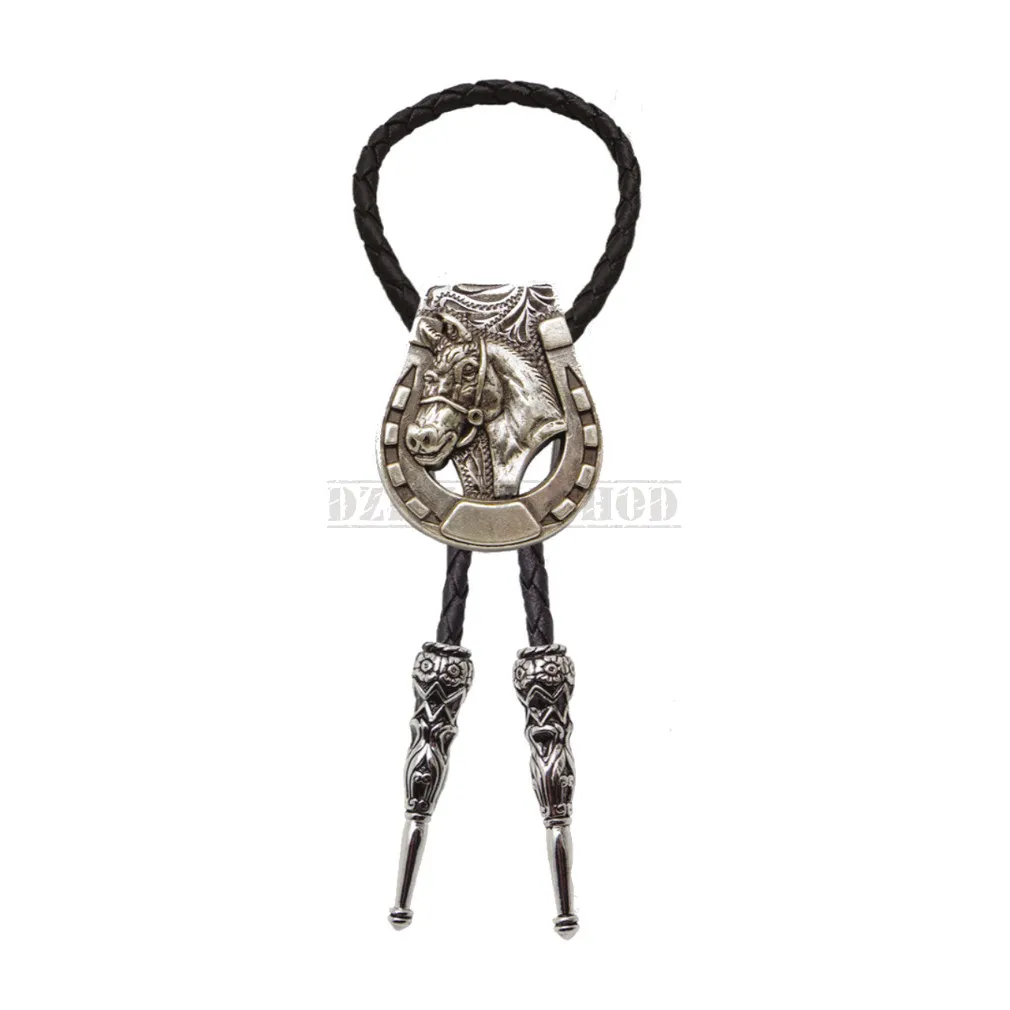 bolo krawat kowbojski PODKOWA-KOŃ