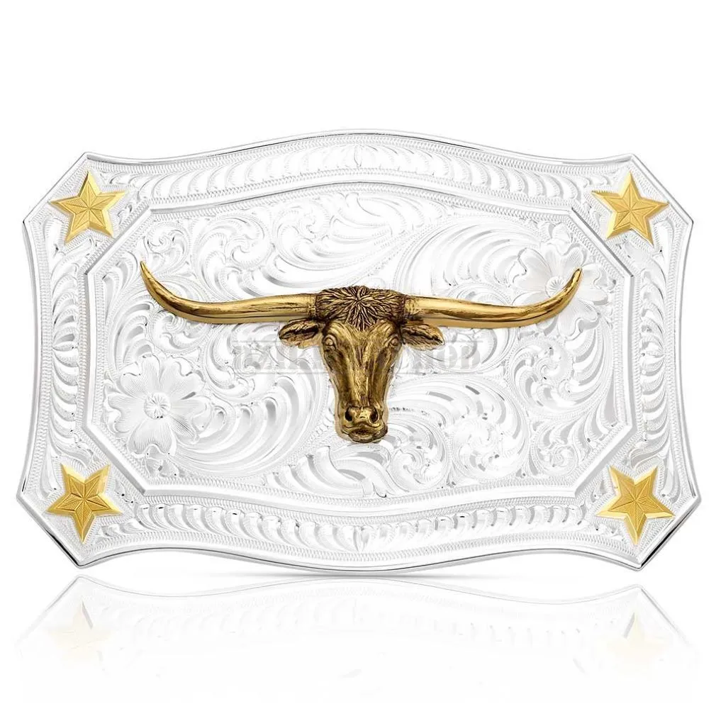 klamra do paska MONTANA LONE STAR LONGHORN