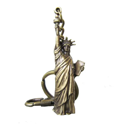 brelok  STATUA WOLNOŚCI złoty