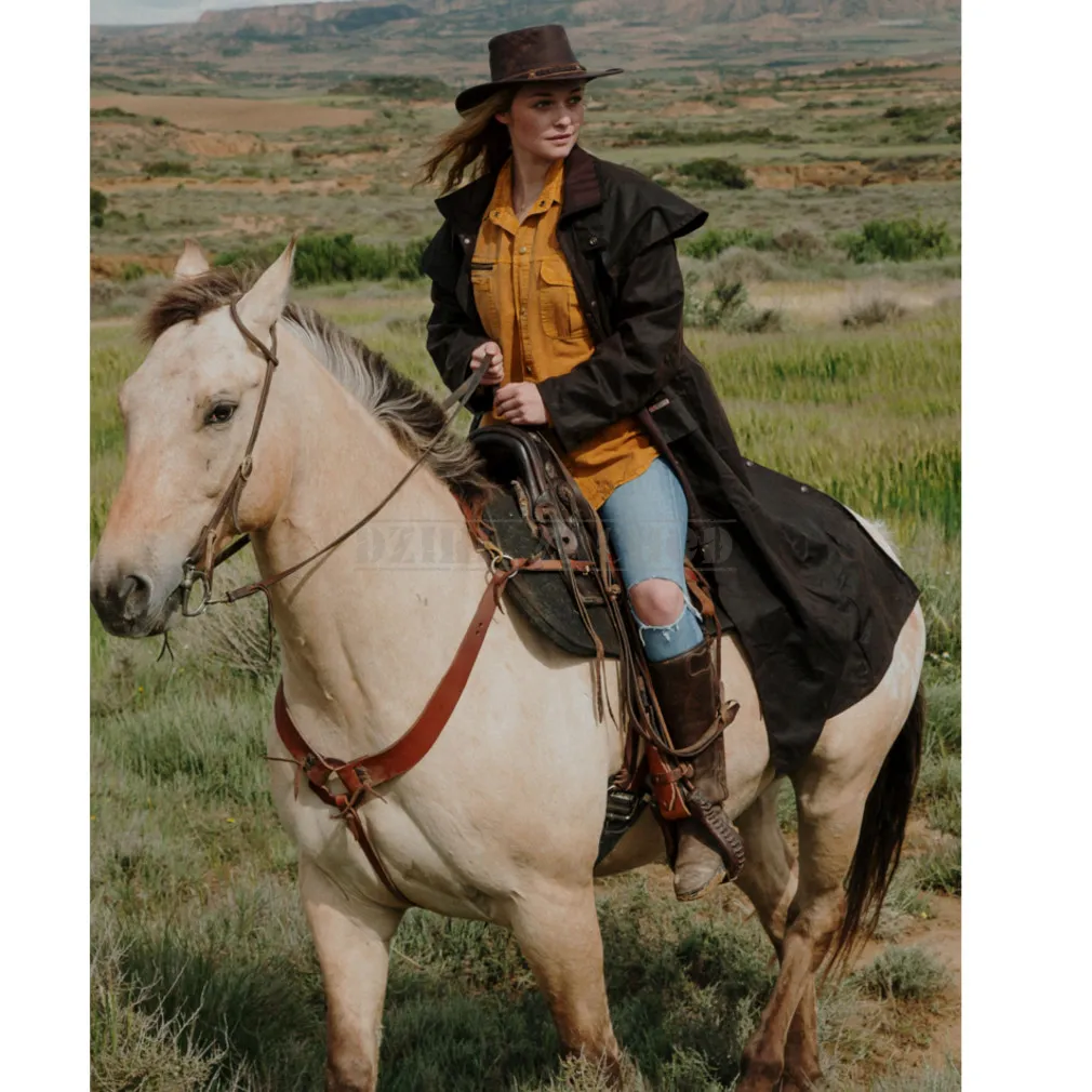 płaszcz RIDING olejowany