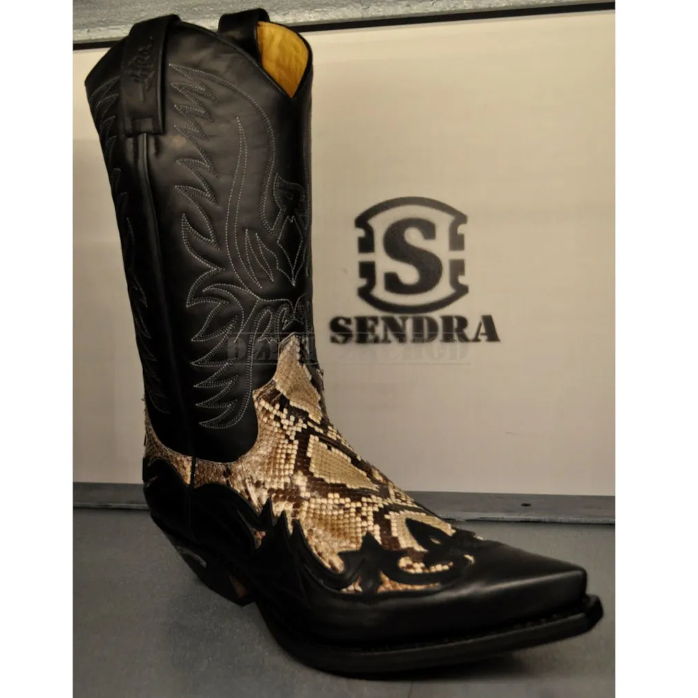 SENDRA 3241 NEGRO/BLANCO PITON