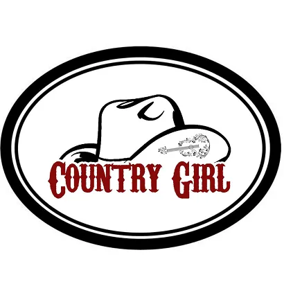 naklejka COUNTRY GIRL