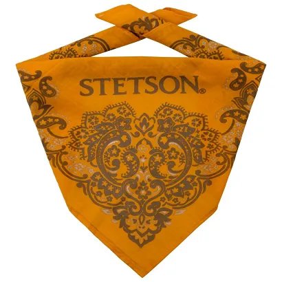 STETSON bandana żółta