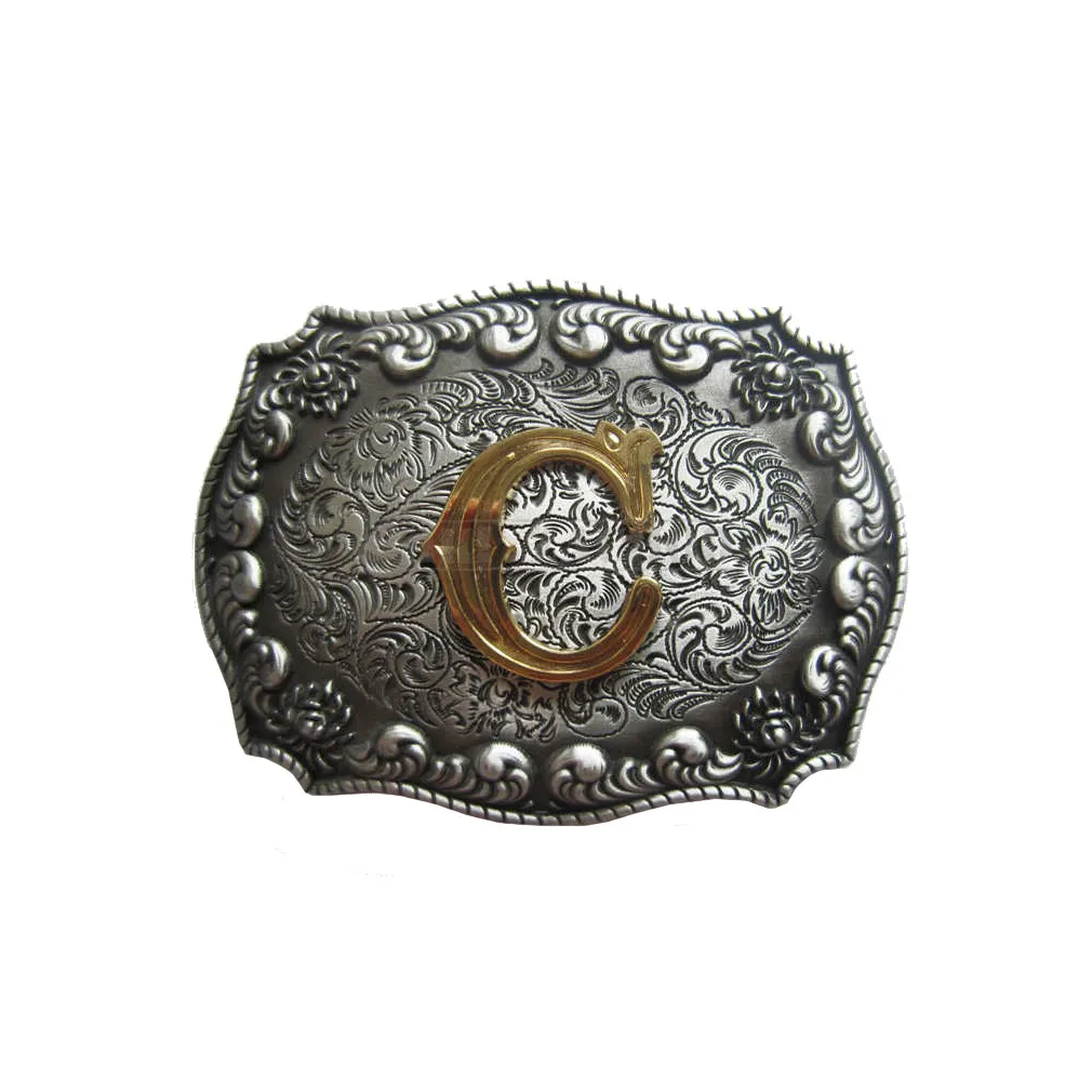 klamra do paska inicjał C